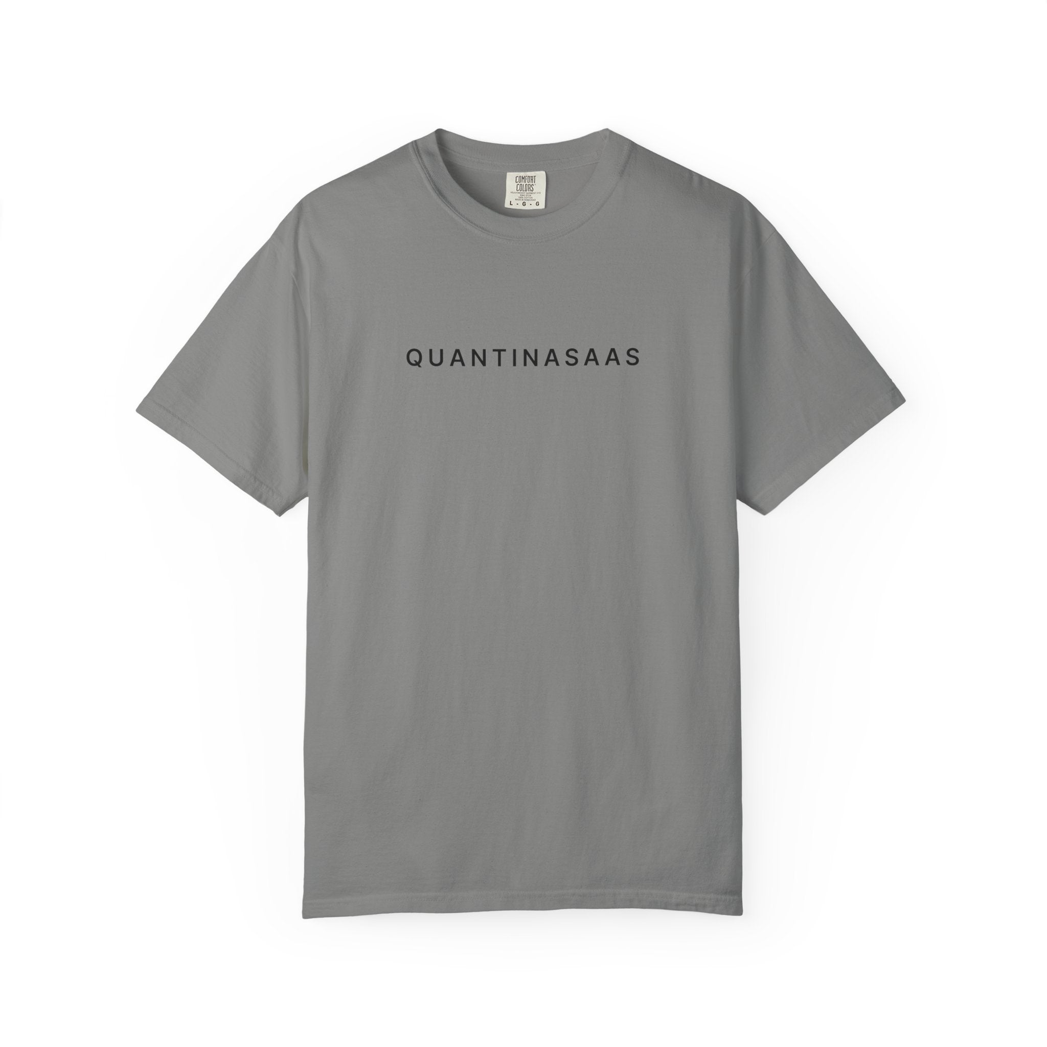 Quantinasaas Minimal Logo T-shirt | Tech Graphic Tee