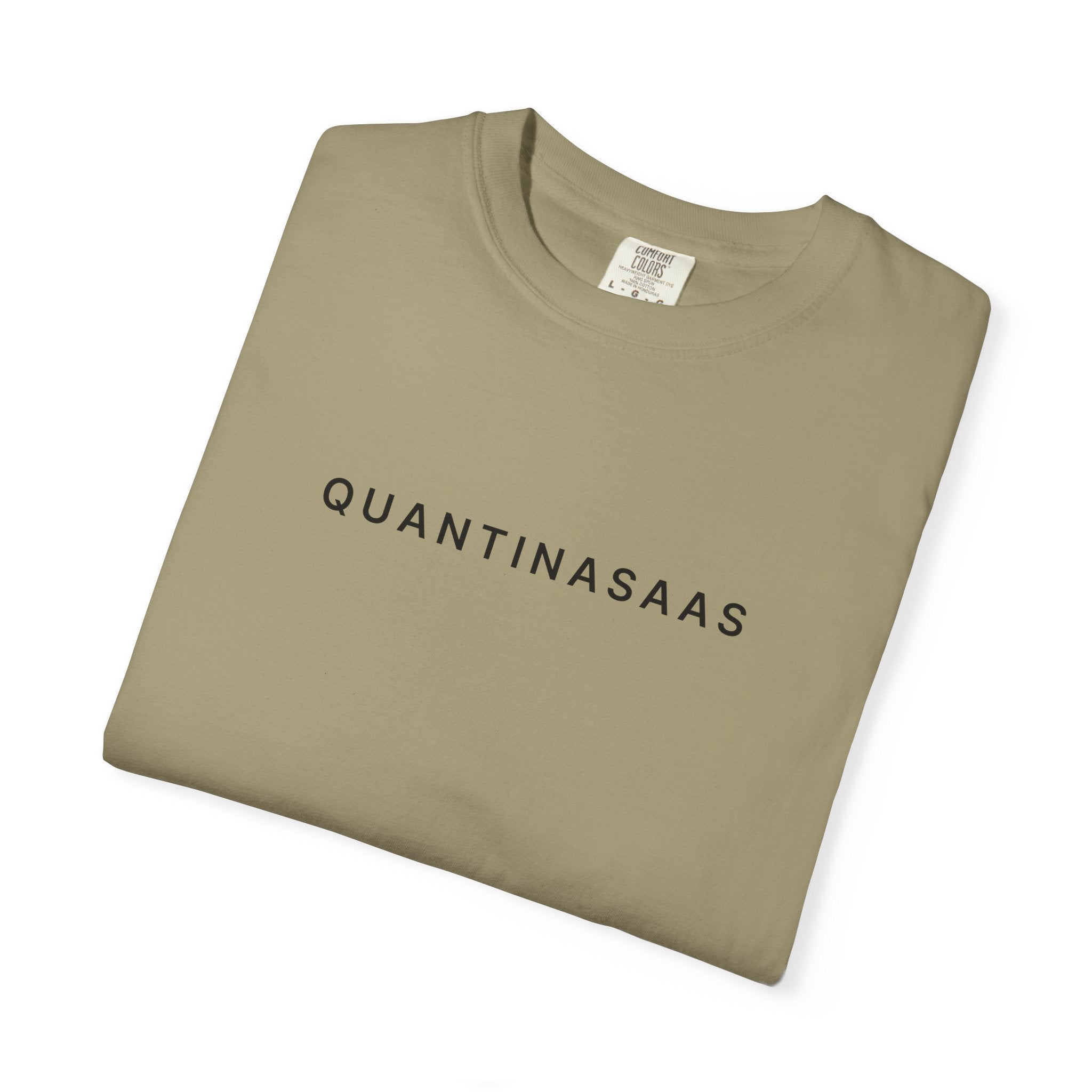 Quantinasaas Minimal Logo T-shirt | Tech Graphic Tee