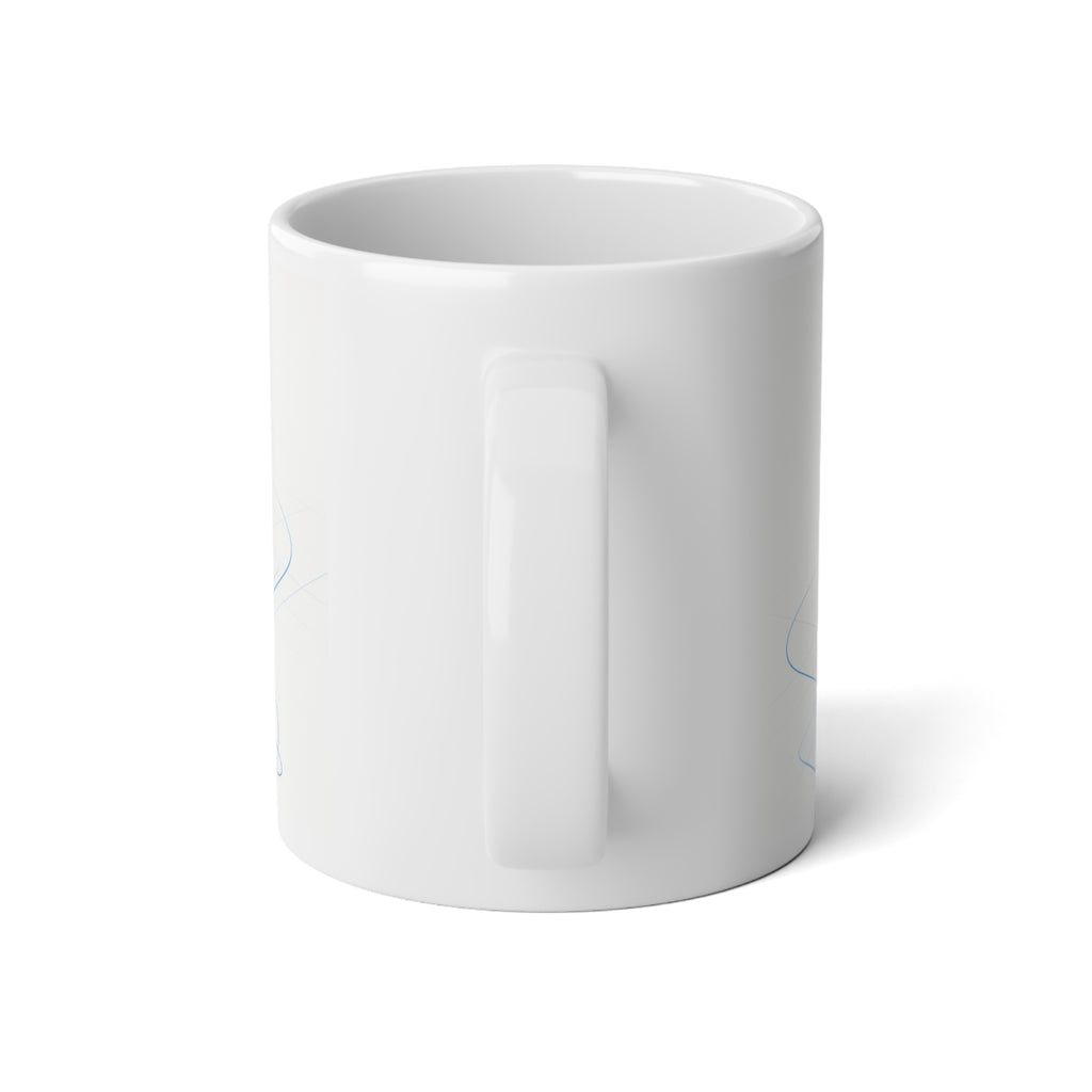 Neural Communication Jumbo Mug | Curated Technology Design | QuantinaSaaS