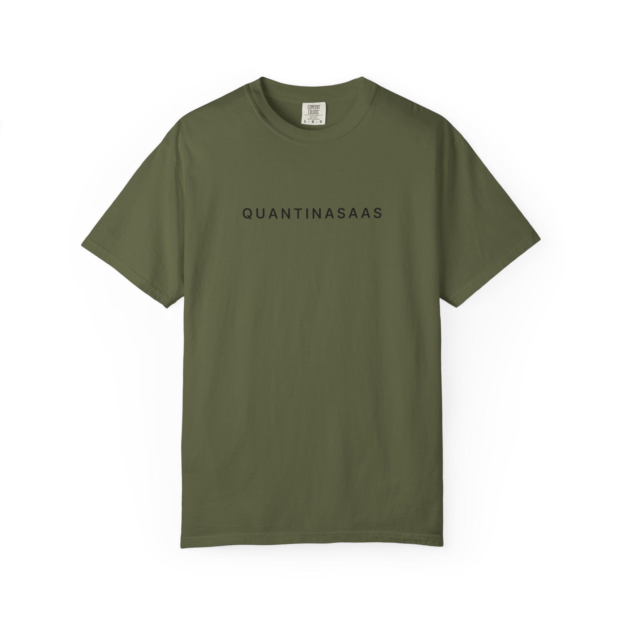 Quantinasaas Minimal Logo T-shirt | Tech Graphic Tee