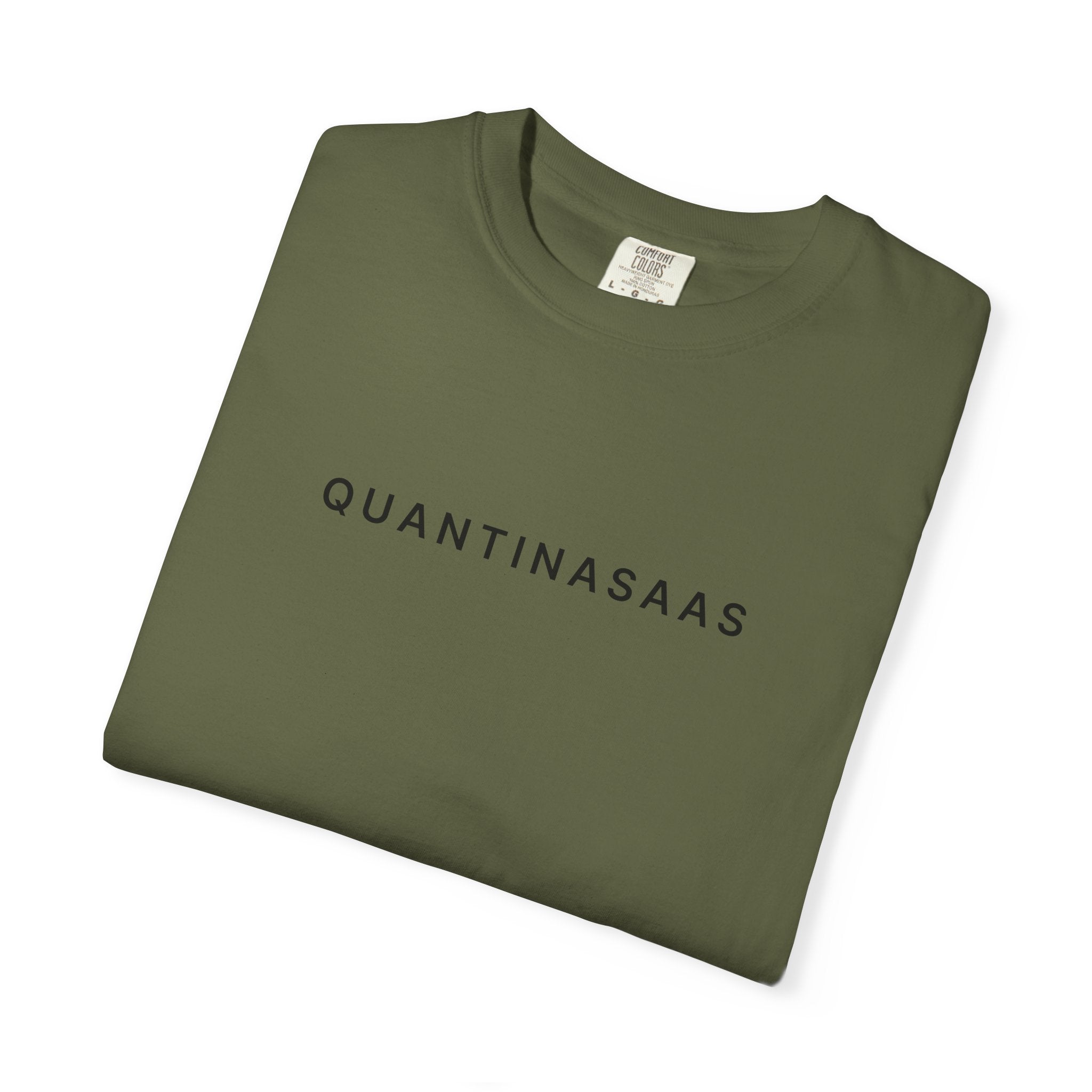 Quantinasaas Minimal Logo T-shirt | Tech Graphic Tee