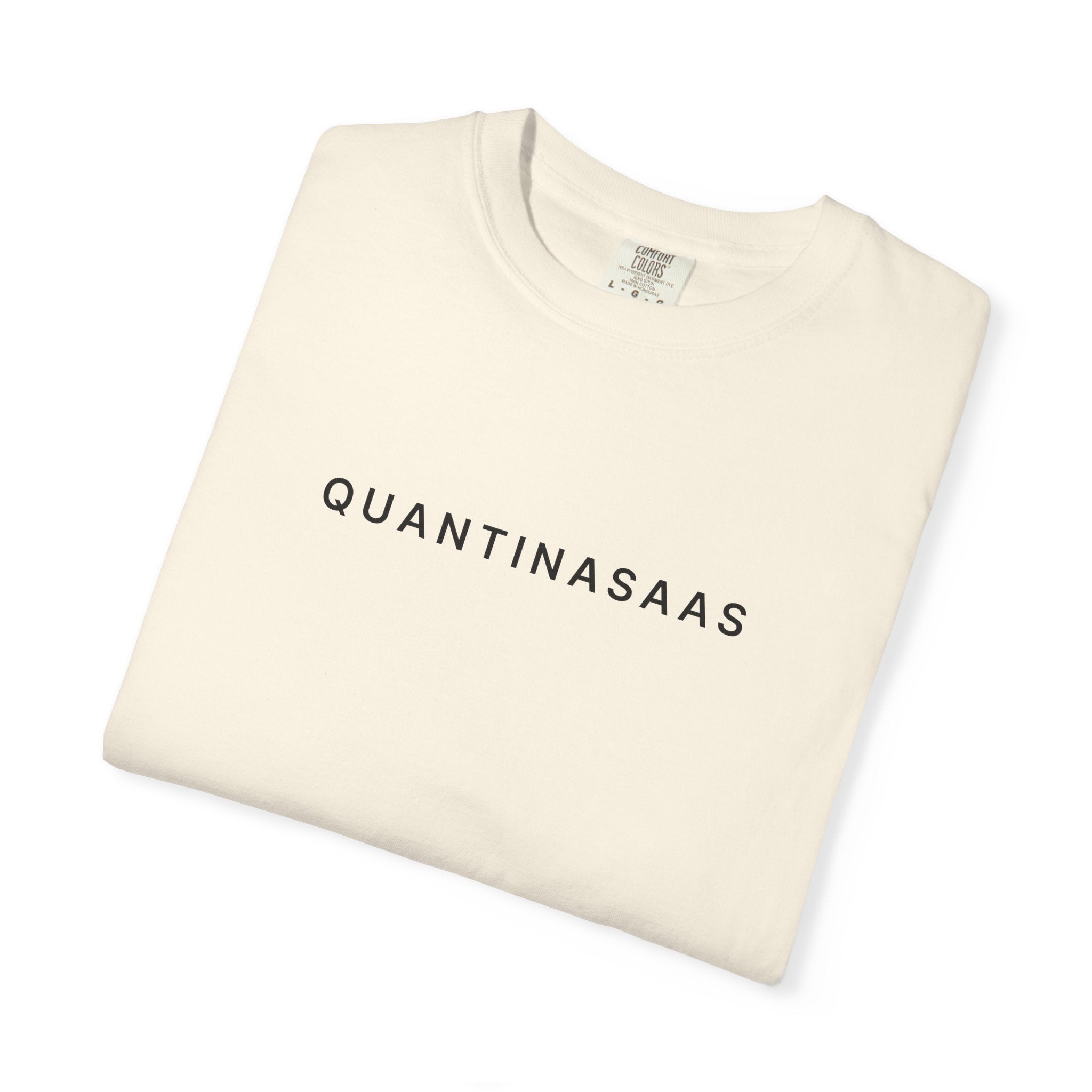 Quantinasaas Minimal Logo T-shirt | Tech Graphic Tee