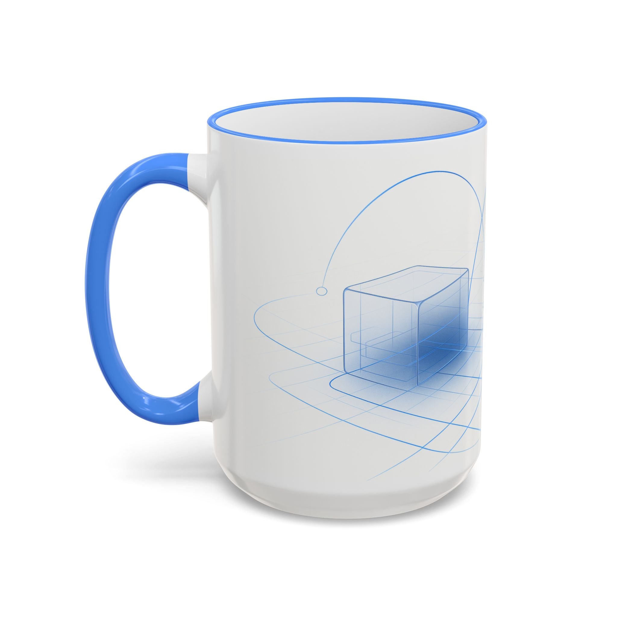 Technology Inspired Coffee Mug | Neural Network Design | QuantinaSaaS