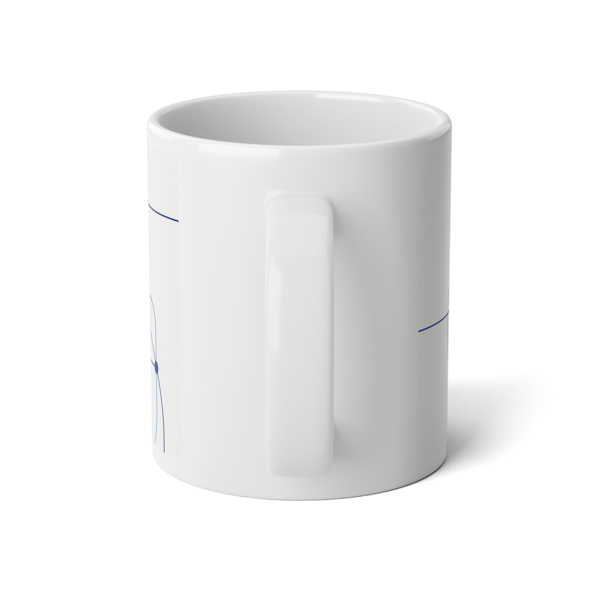 Technology Inspired Jumbo Mug, 20oz — 20 oz (White)