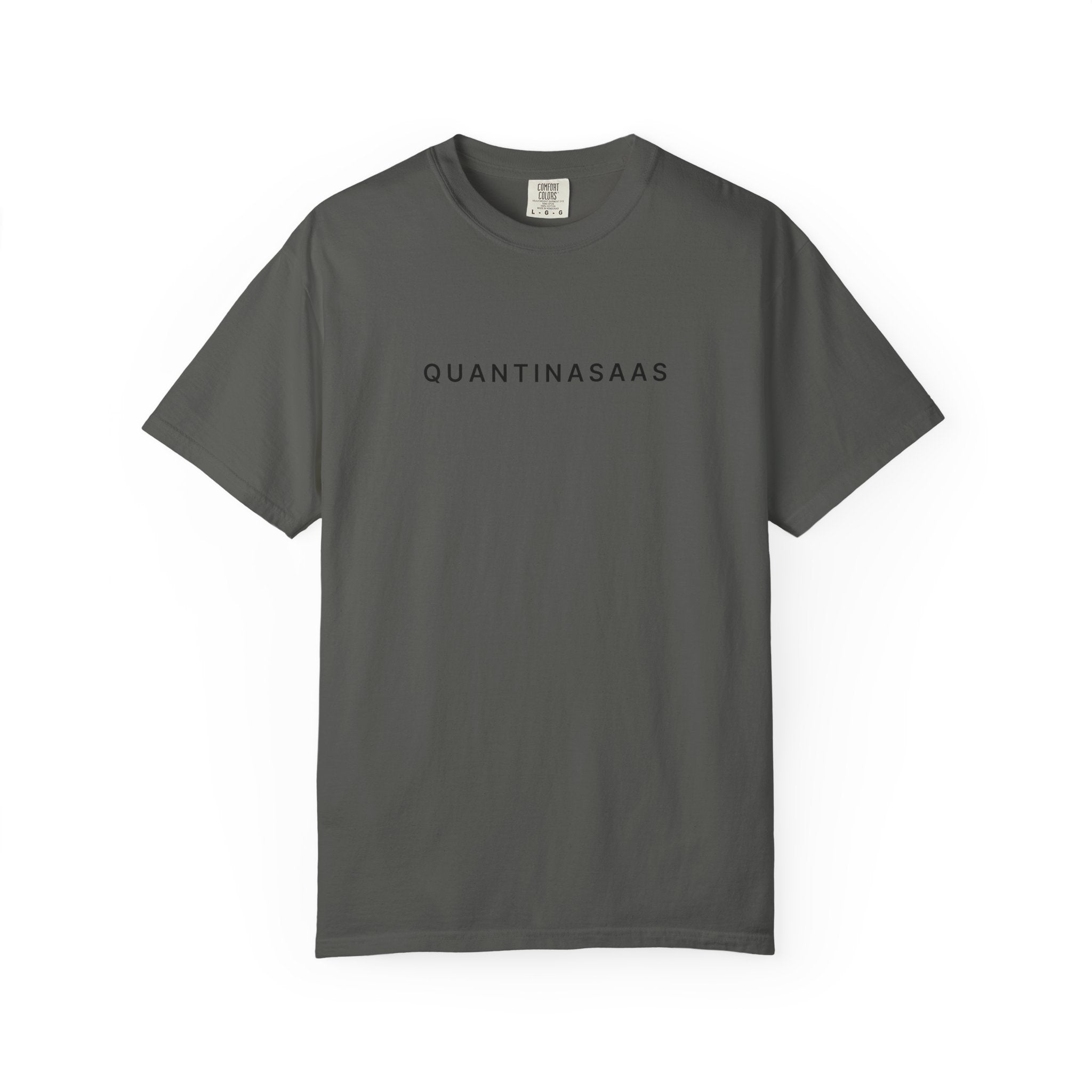 Quantinasaas Minimal Logo T-shirt | Tech Graphic Tee