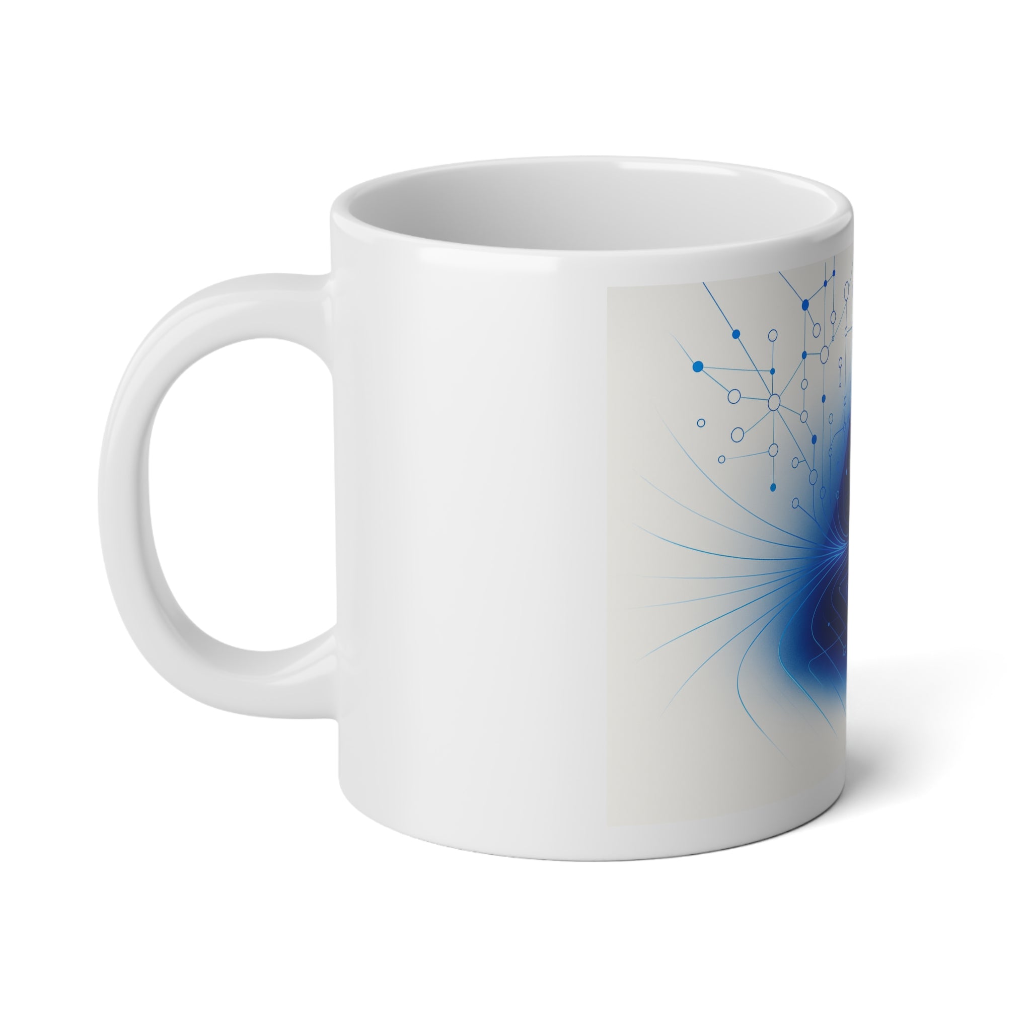 Logistic Neural Communication Jumbo Mug | Curated Technology Design | Quantinasaas
