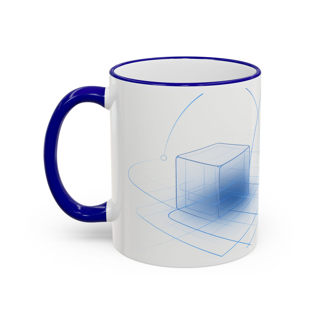 Technology Inspired Coffee Mug | Neural Network Design | QuantinaSaaS