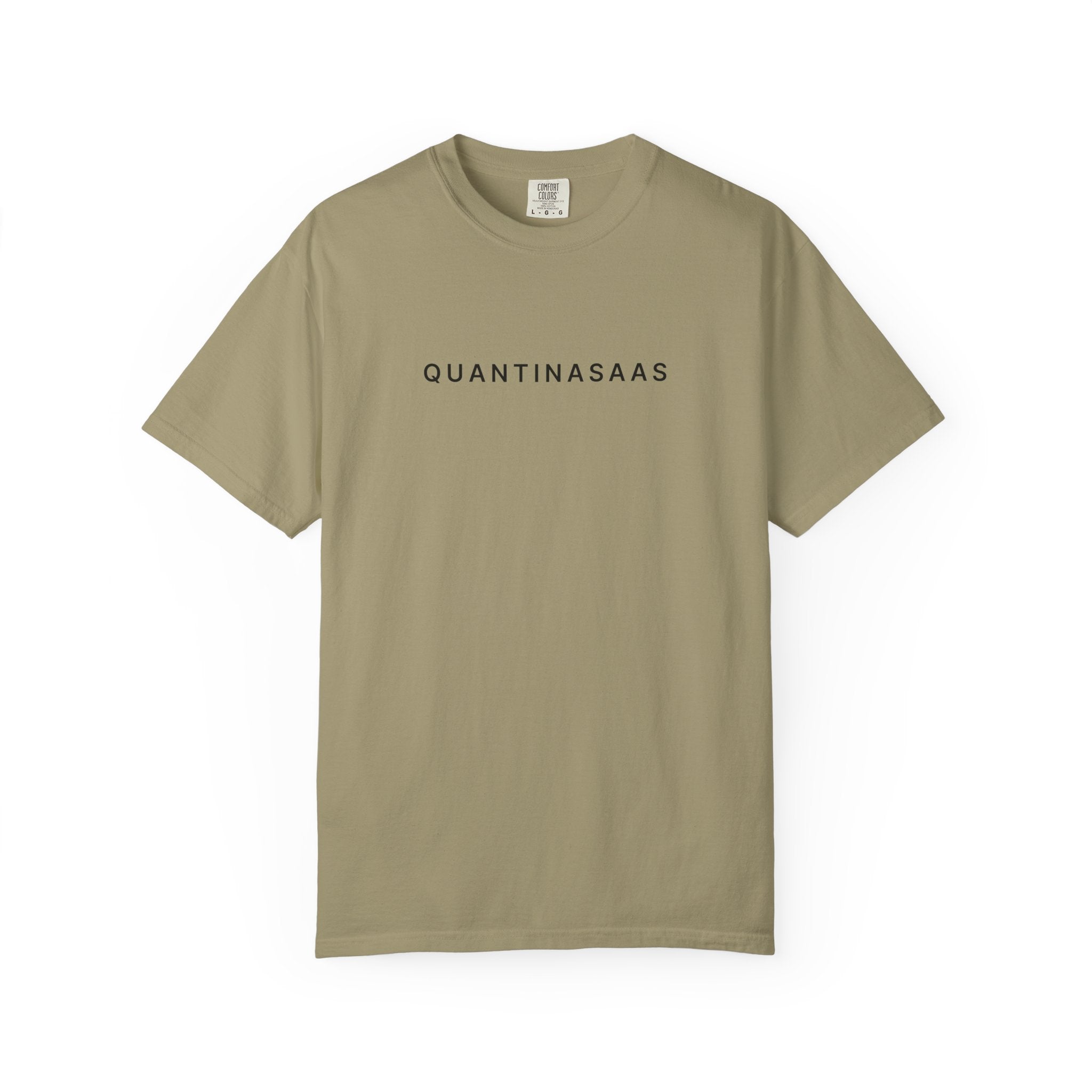 Quantinasaas Minimal Logo T-shirt | Tech Graphic Tee
