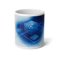Medical Neural Network Coffee Mug | 20oz Ceramic Tech Gift