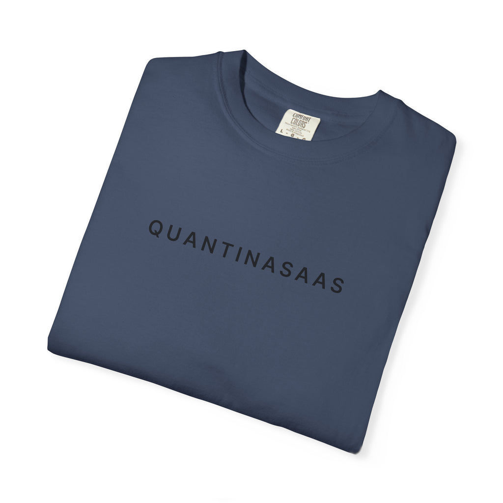 Quantinasaas Minimal Logo T-shirt | Tech Graphic Tee