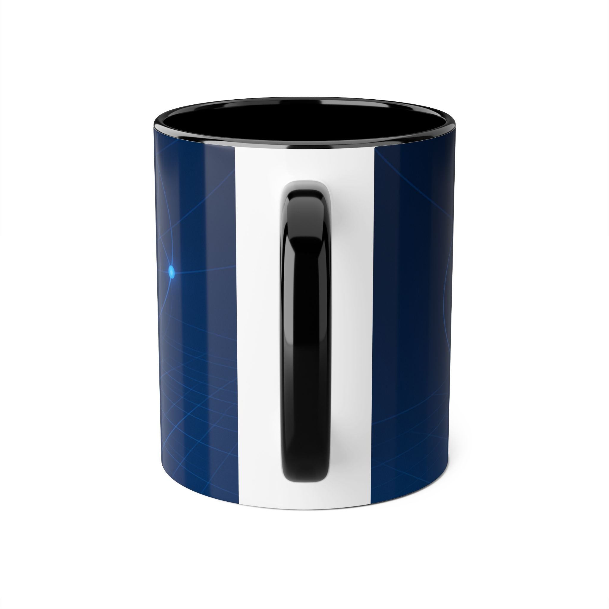 Neural Network Accent Mugs, 11oz — 11 oz (Black)