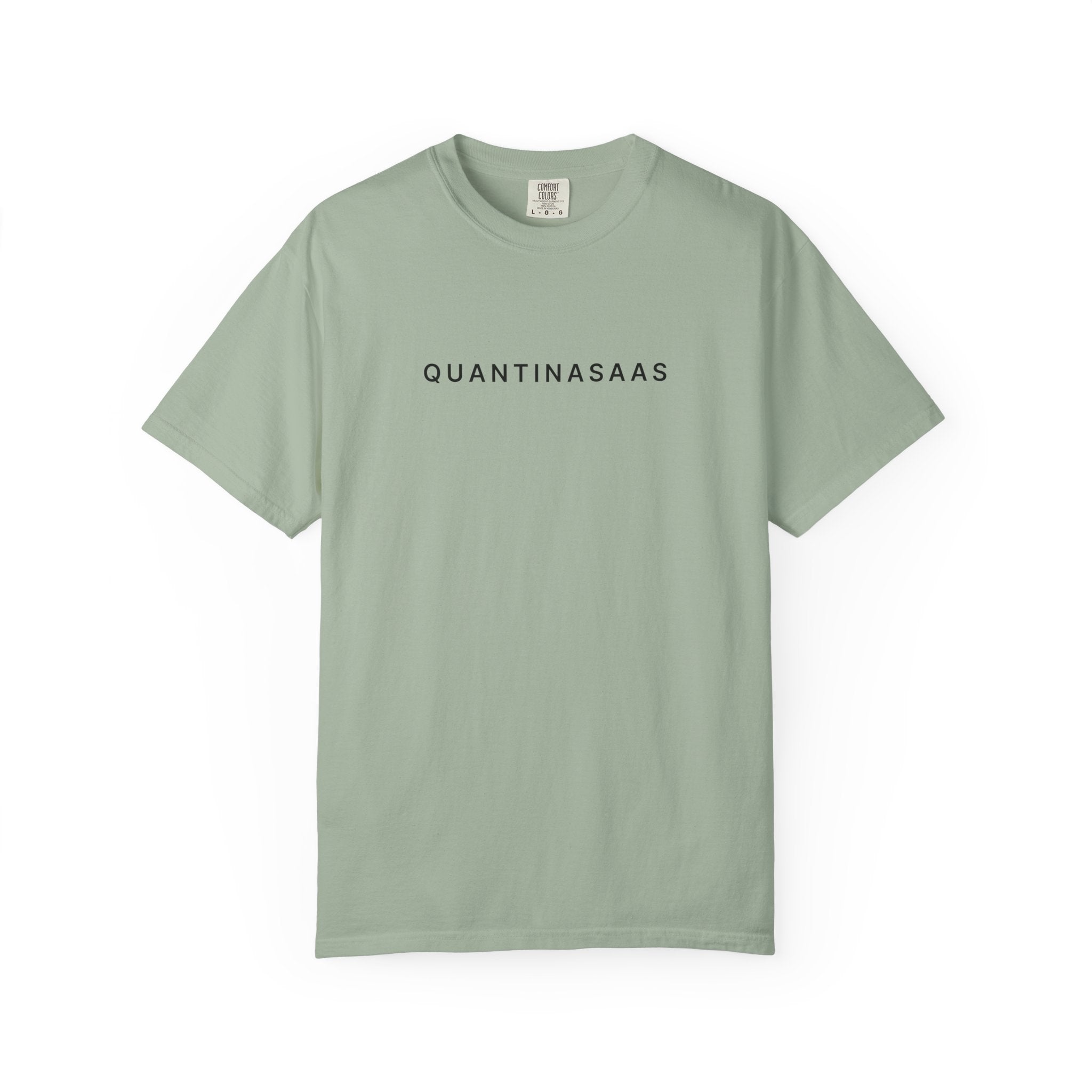 Quantinasaas Minimal Logo T-shirt | Tech Graphic Tee