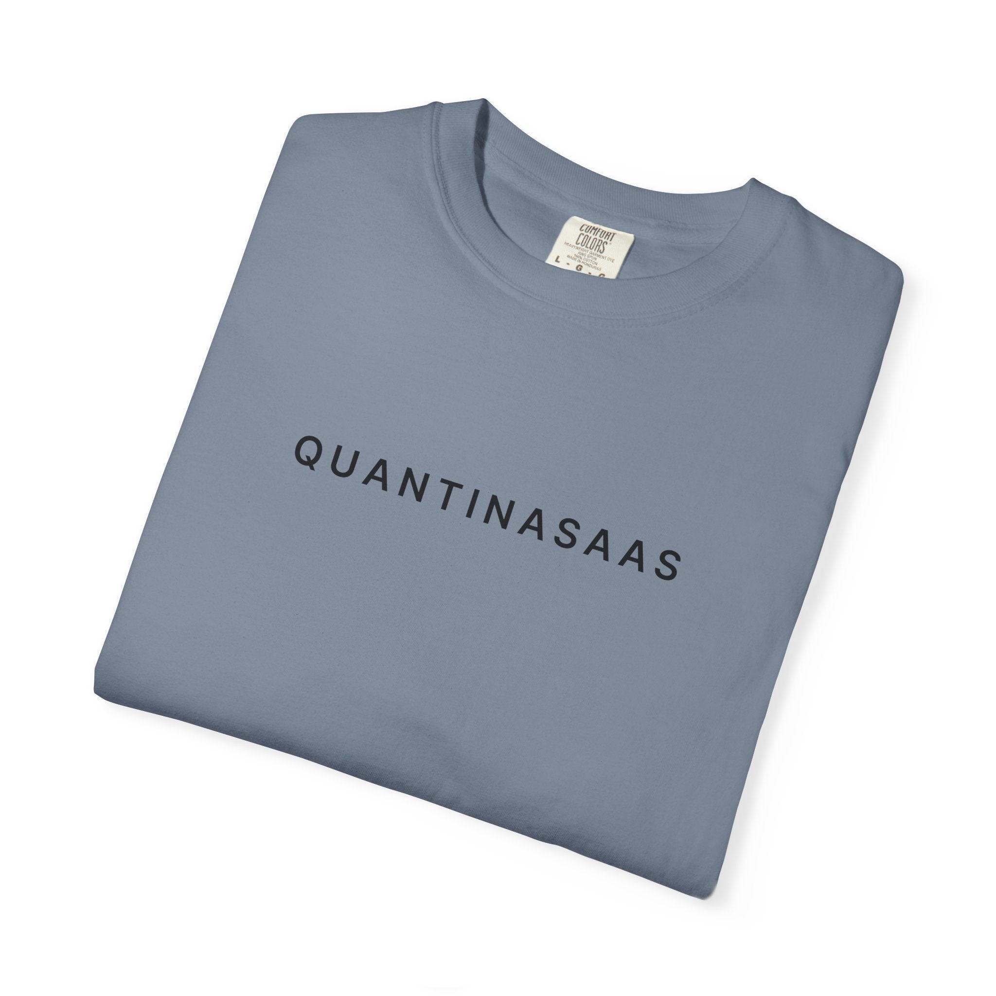 Quantinasaas Minimal Logo T-shirt | Tech Graphic Tee