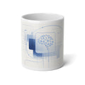 Neural Network Brain Mug | 20oz Jumbo Coffee Mug, Tech Circuit Design