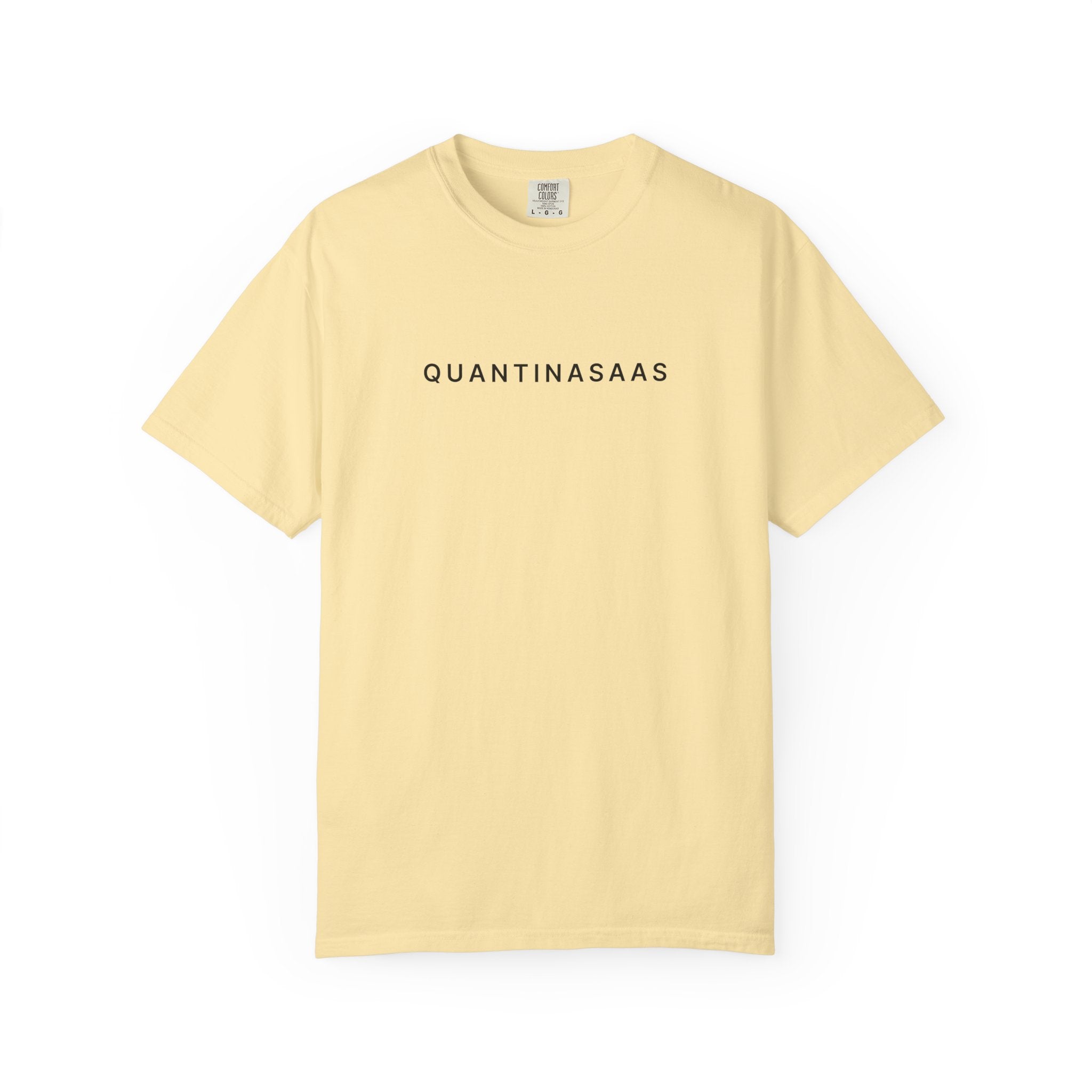 Quantinasaas Minimal Logo T-shirt | Tech Graphic Tee