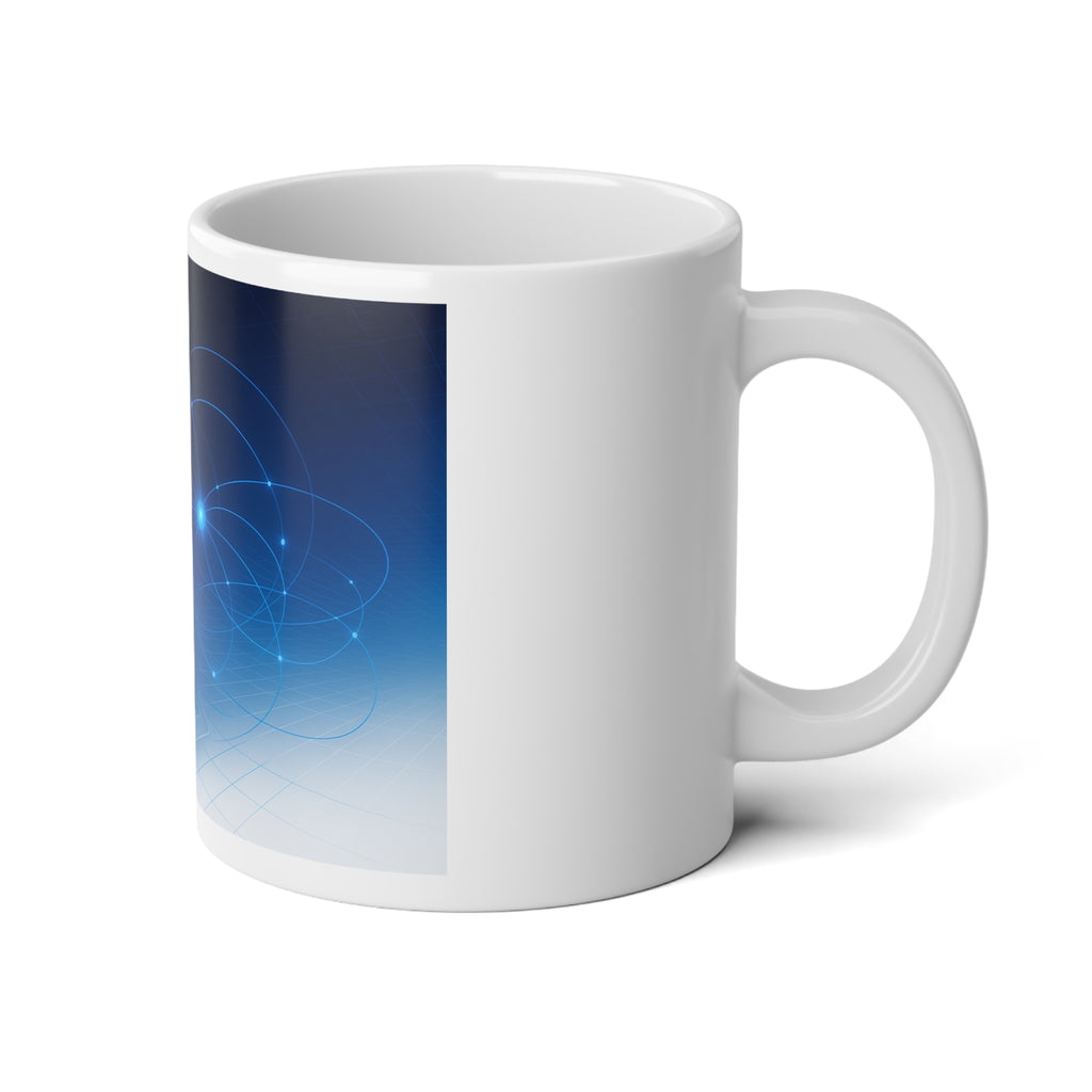 Circuit Neural Communication Jumbo Mug | Curated Technology Design | Quantinasaas