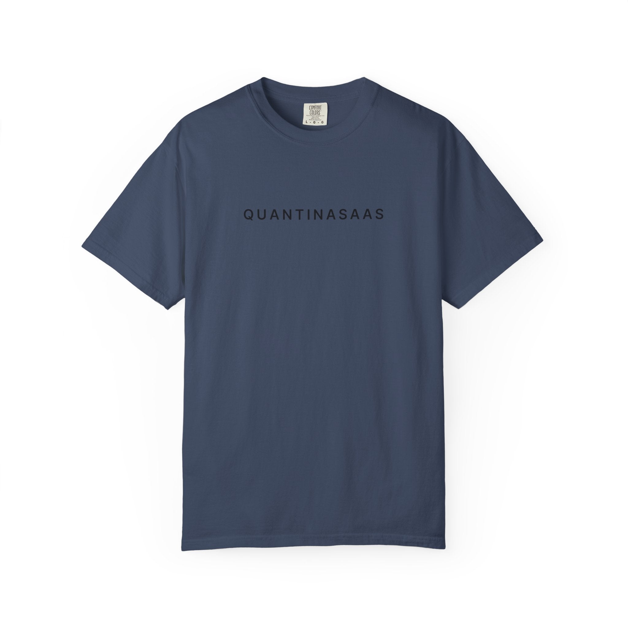 Quantinasaas Minimal Logo T-shirt | Tech Graphic Tee