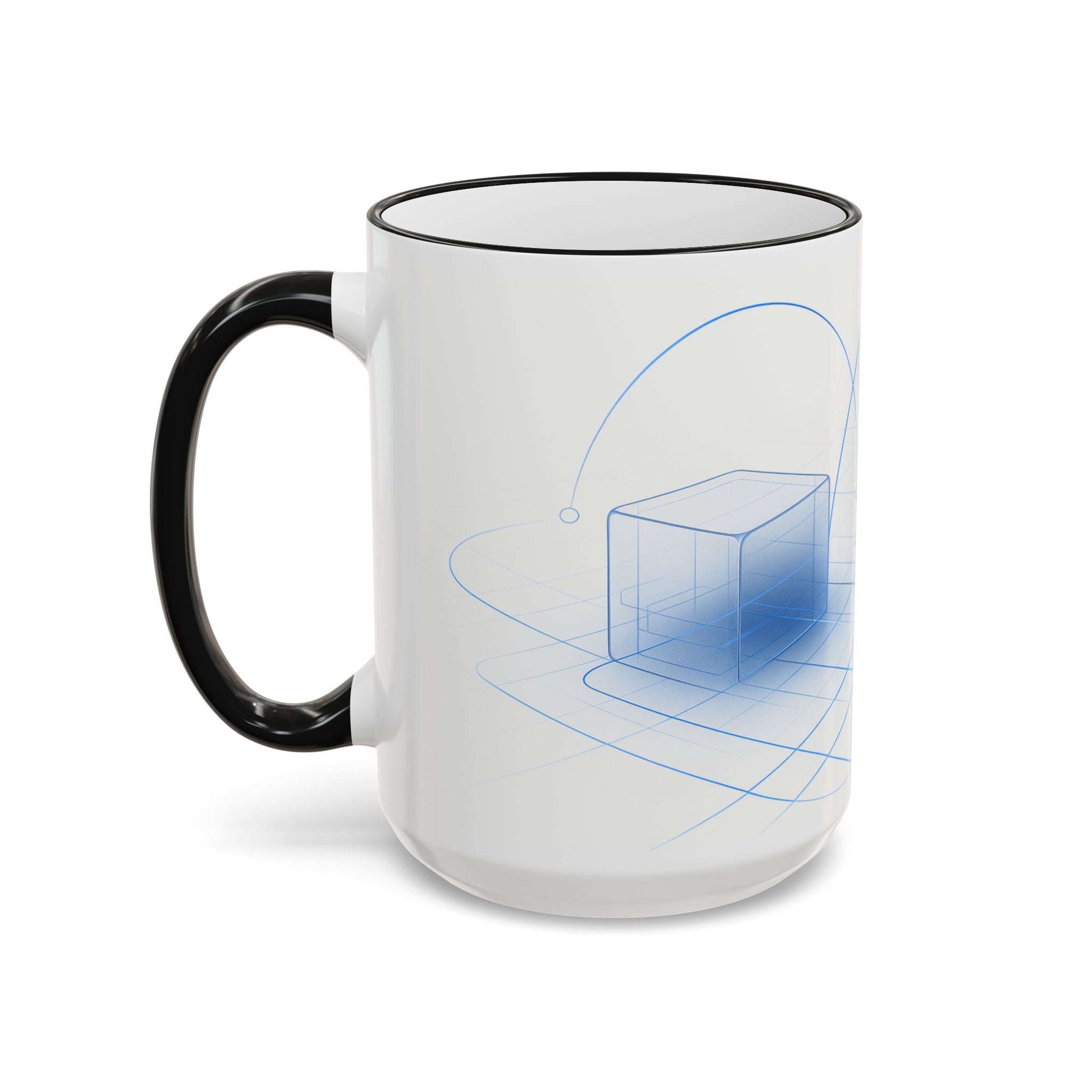 Technology Inspired Coffee Mug | Neural Network Design | QuantinaSaaS