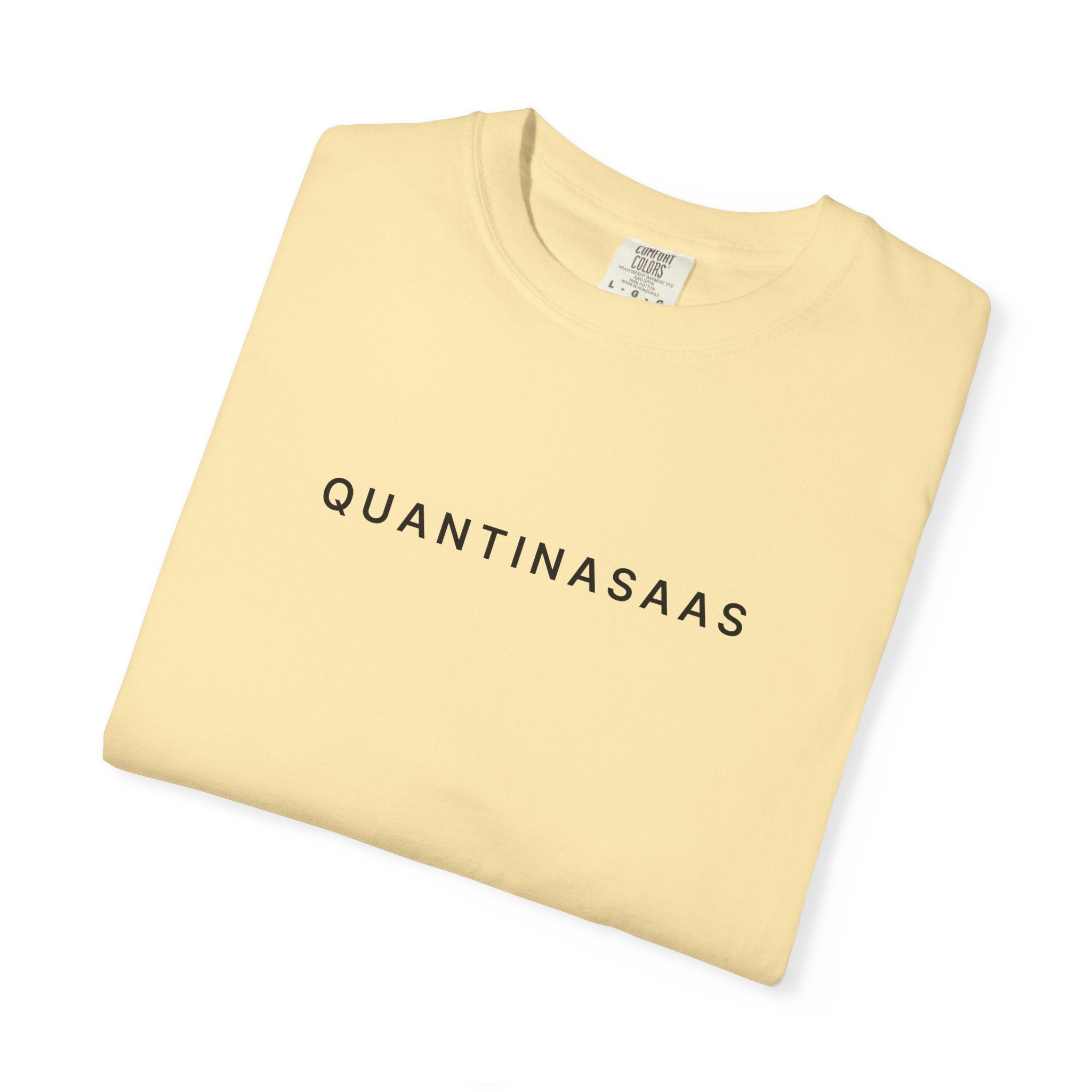 Quantinasaas Minimal Logo T-shirt | Tech Graphic Tee