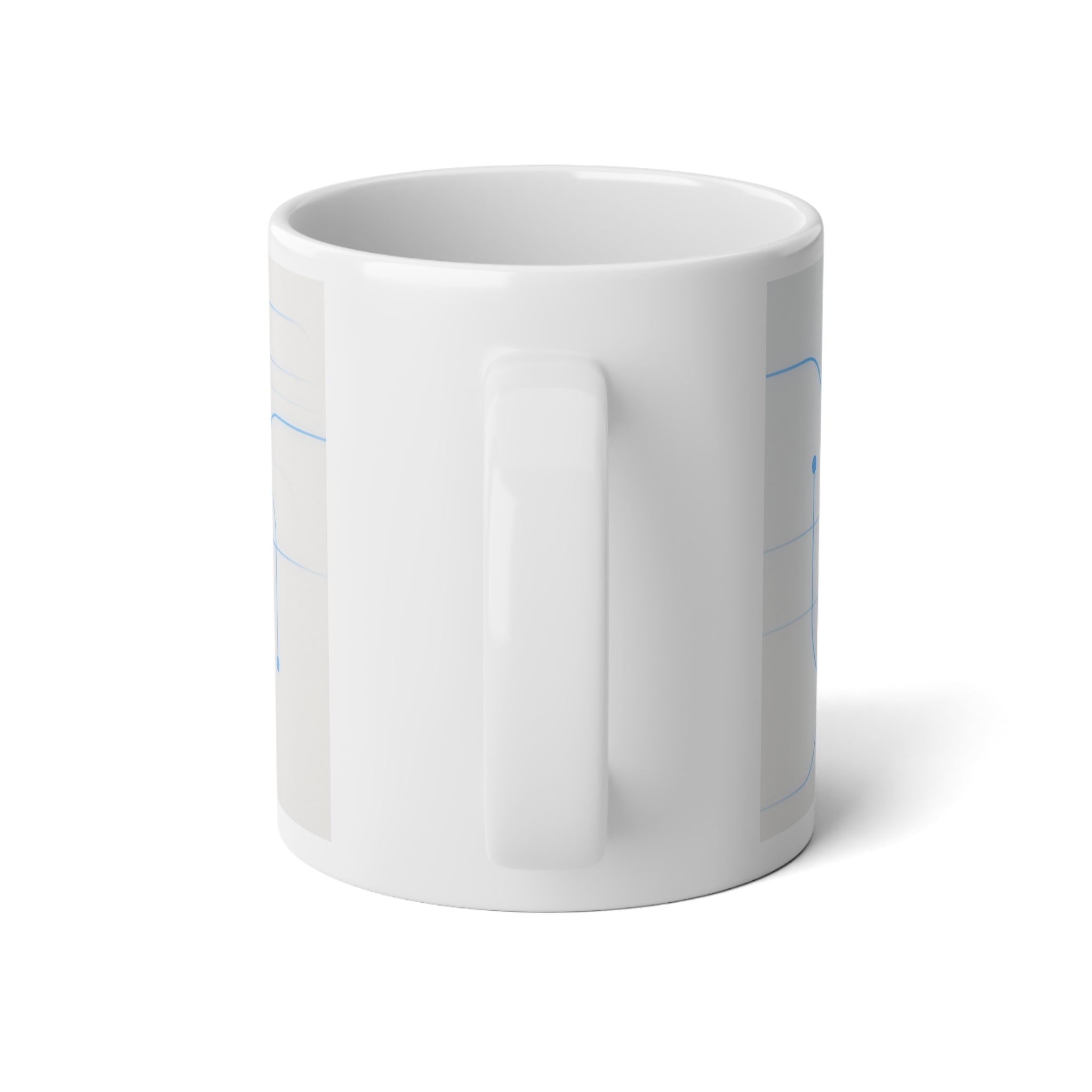 Neural Network Jumbo Mug, 20oz — 20 oz (White)