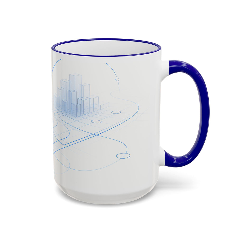 Technology Inspired Coffee Mug | Neural Network Design | QuantinaSaaS