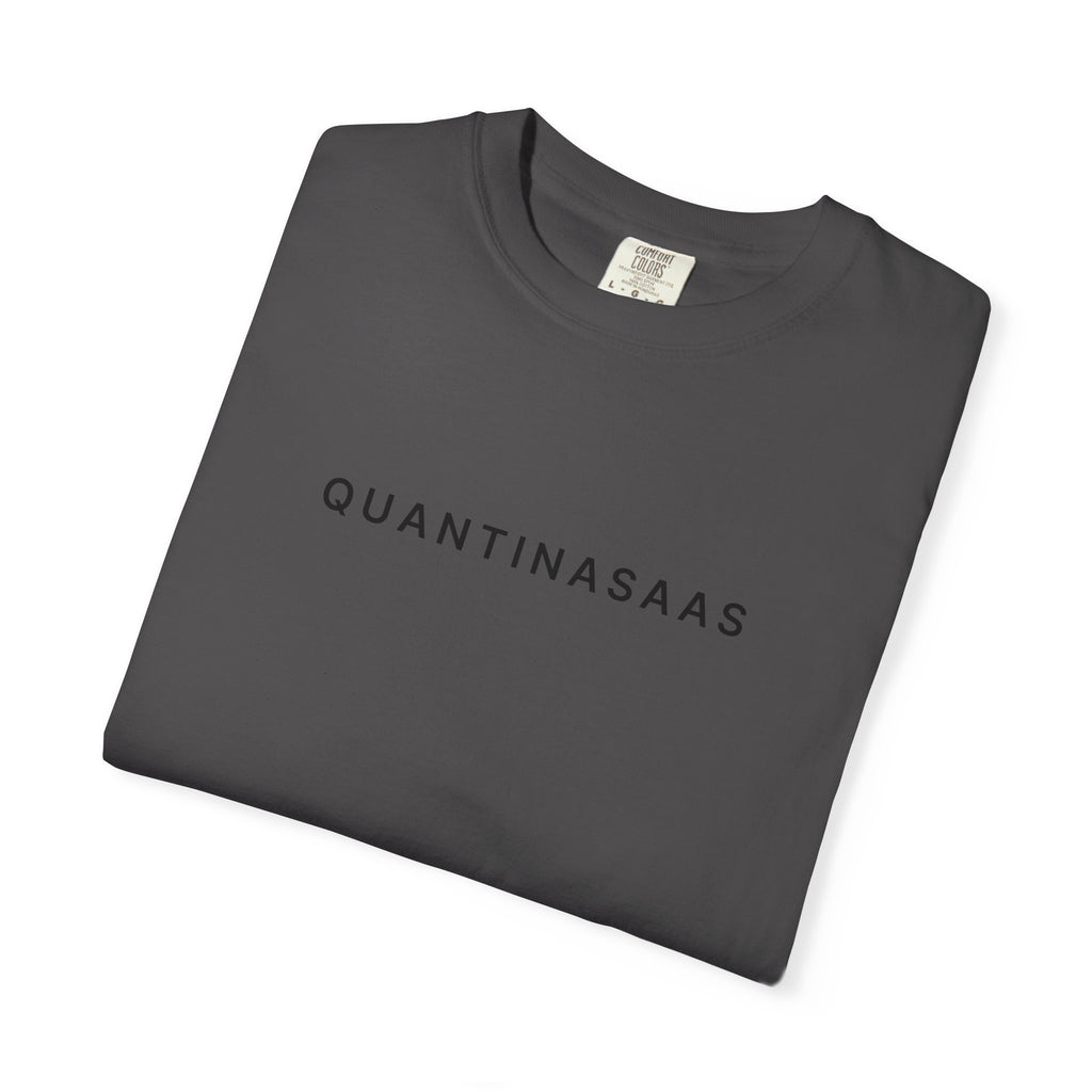 Quantinasaas Minimal Logo T-shirt | Tech Graphic Tee
