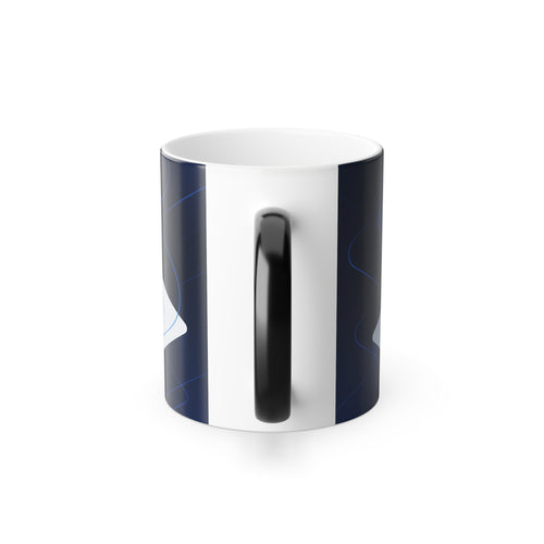 Neural Network Color Morphing Mug, 11oz — 11 oz