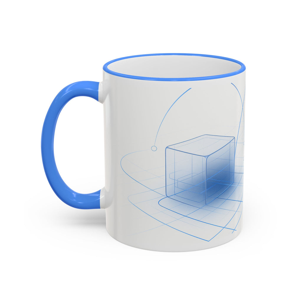 Technology Inspired Coffee Mug | Neural Network Design | QuantinaSaaS