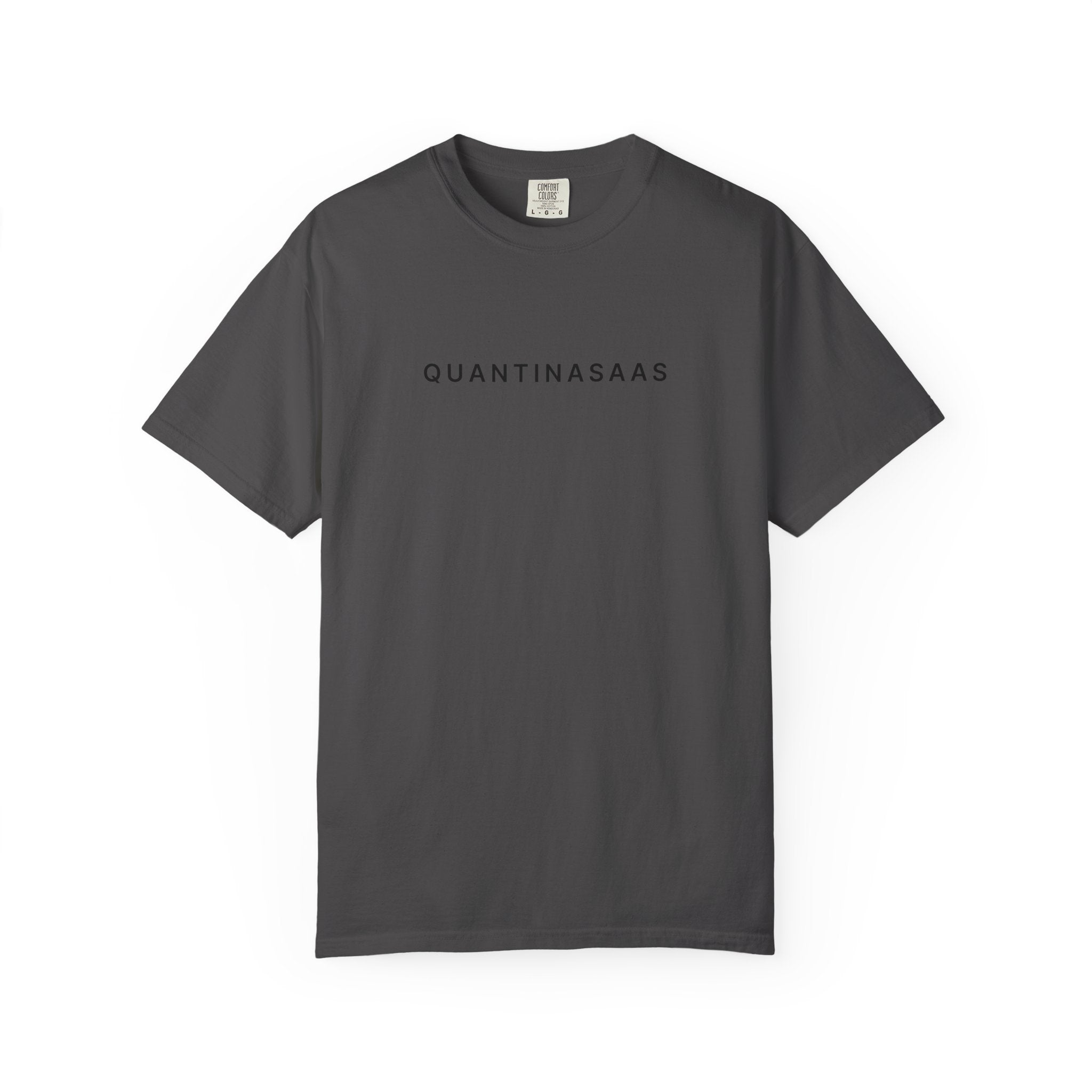 Quantinasaas Minimal Logo T-shirt | Tech Graphic Tee