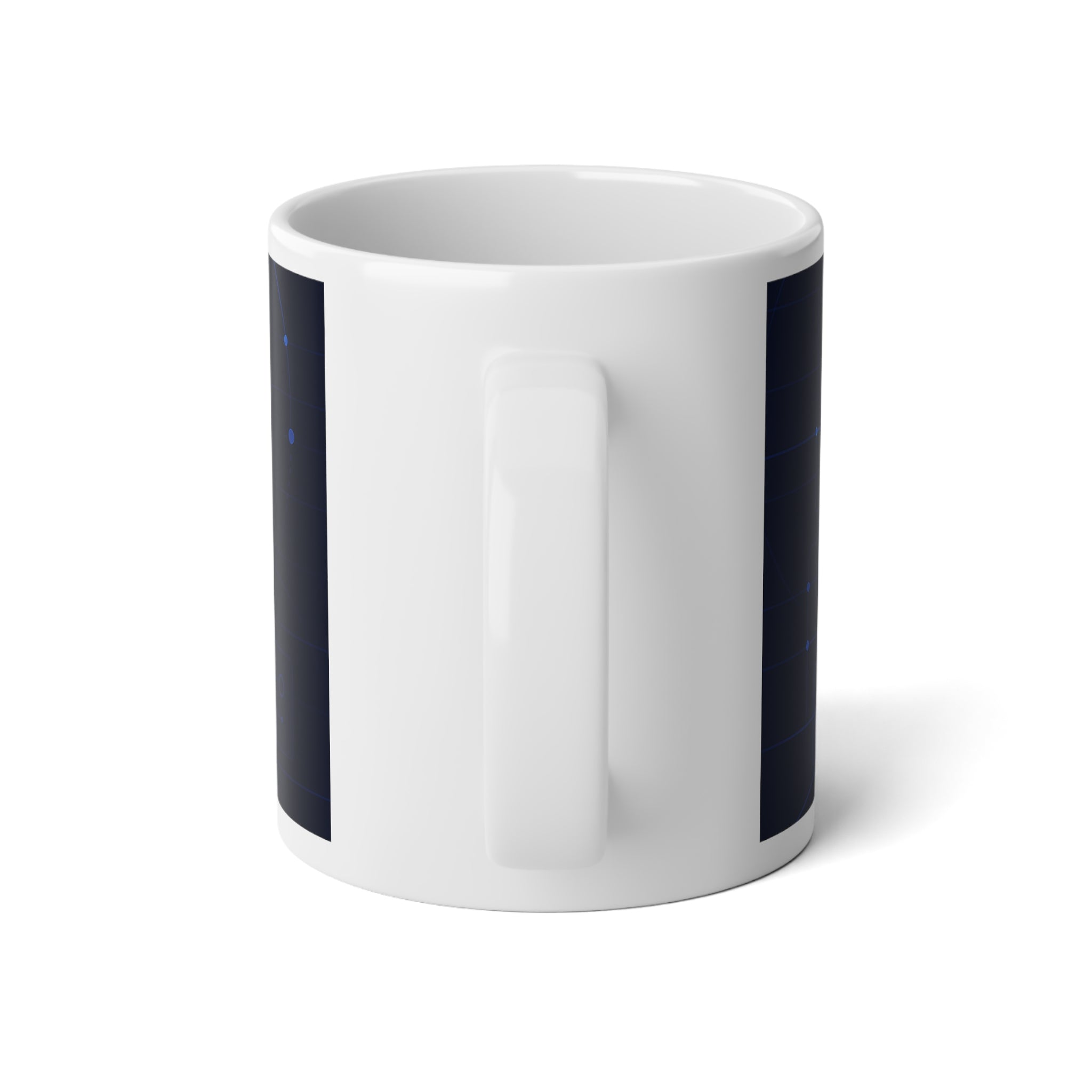 Neural Network Jumbo Mug, 20oz — 20 oz (White)