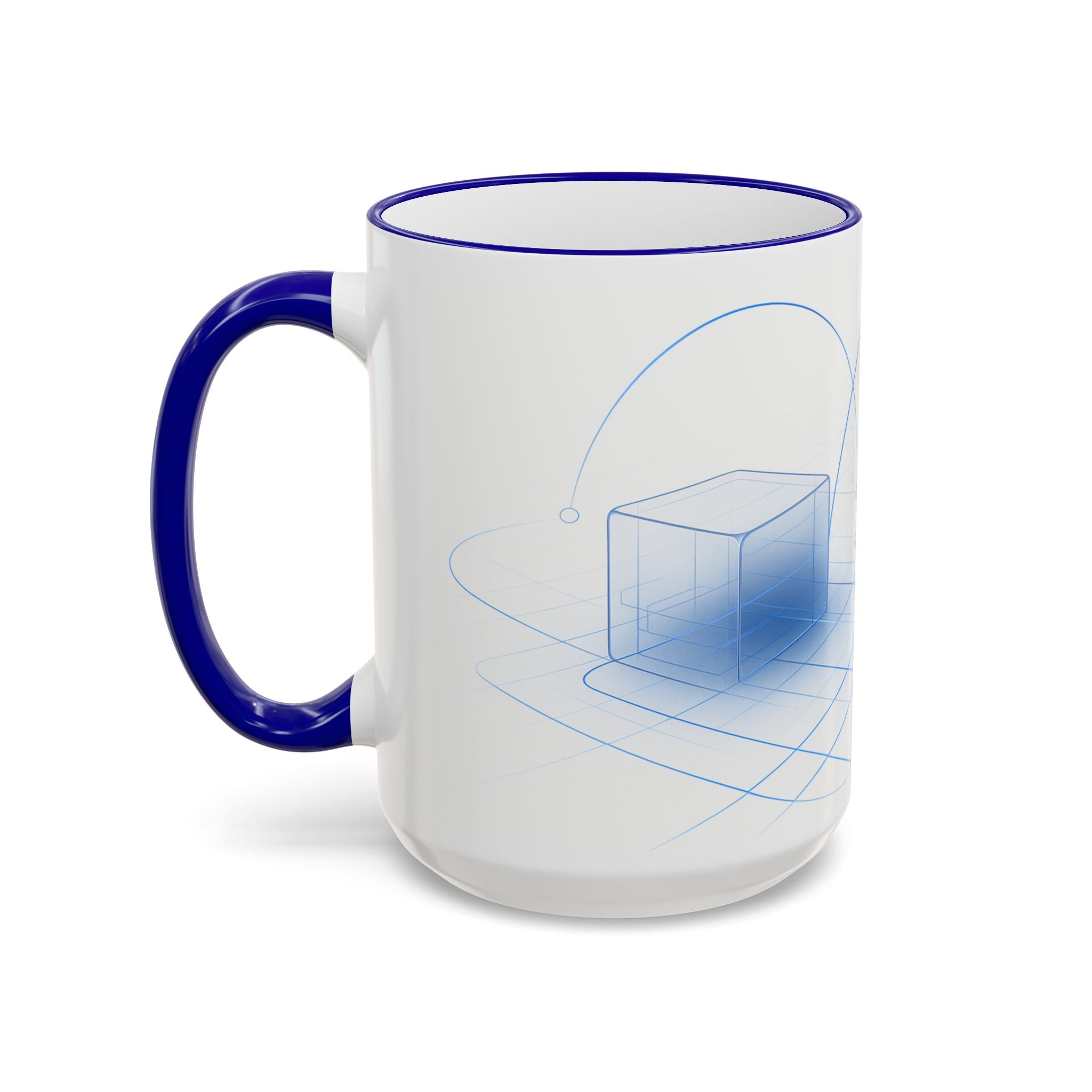 Technology Inspired Coffee Mug | Neural Network Design | QuantinaSaaS