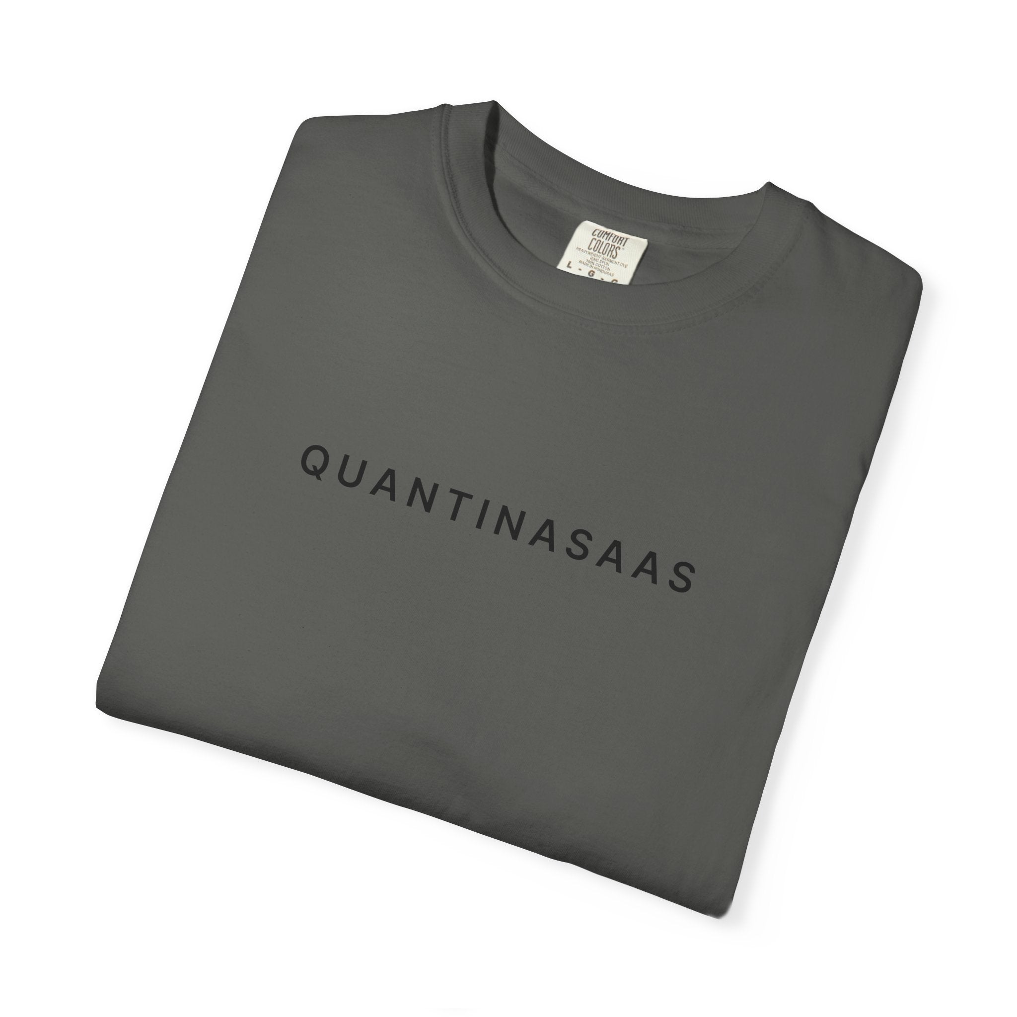 Quantinasaas Minimal Logo T-shirt | Tech Graphic Tee