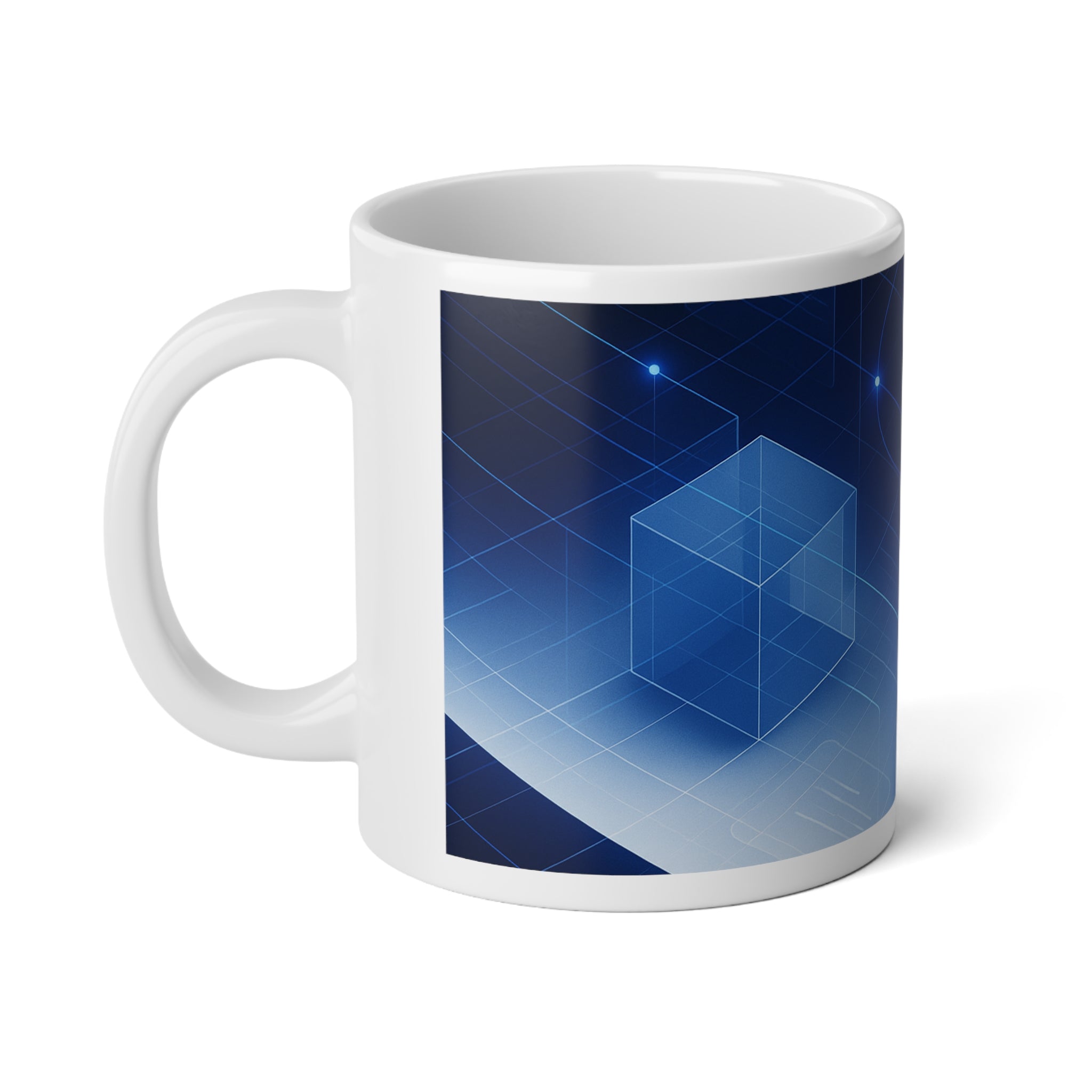Technology and Innovation Jumbo Mug, 20oz — 20 oz (White)