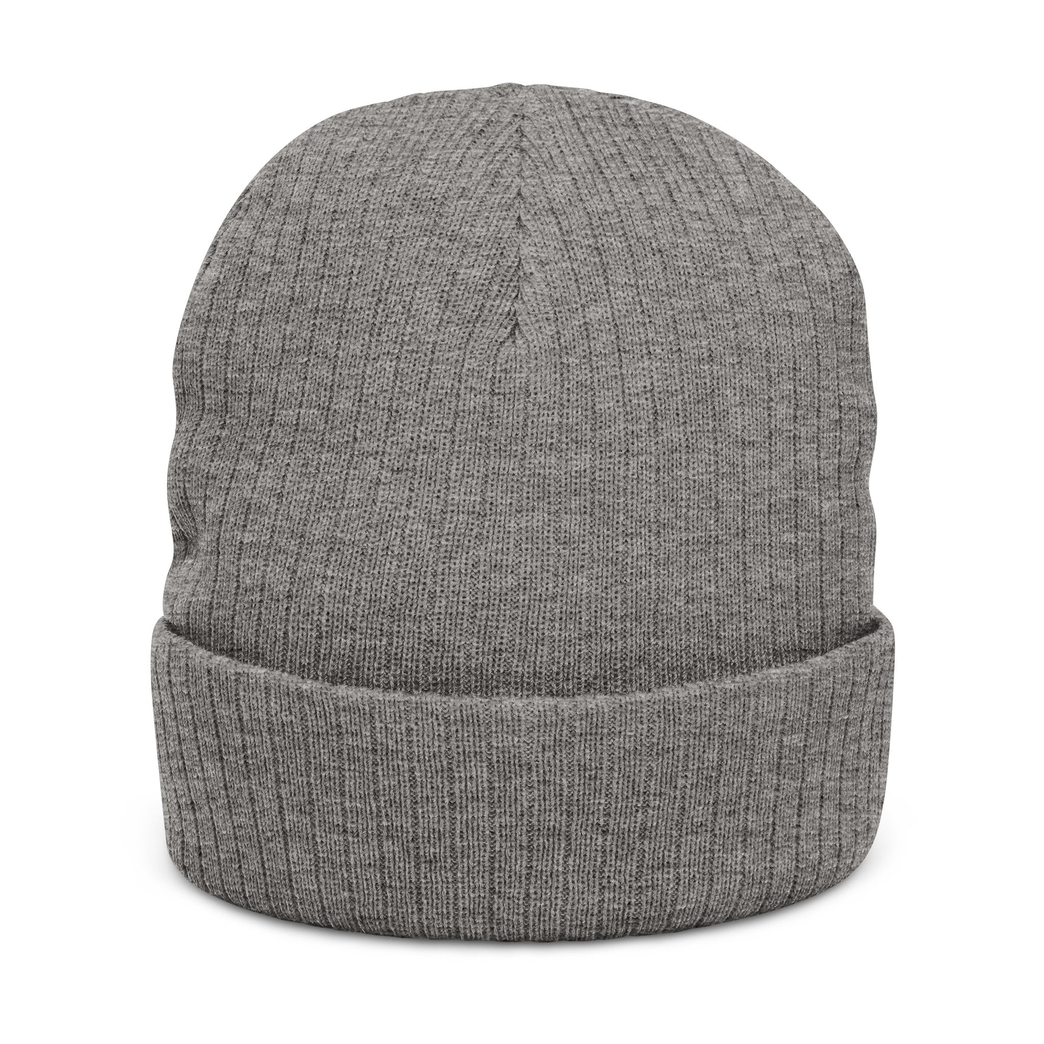 Quantinasaas embroidered beanie | Ribbed knit cuff hat