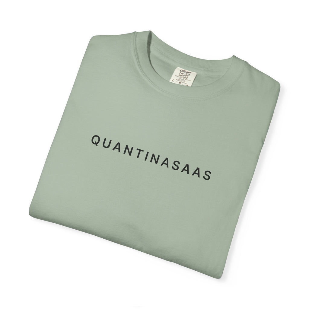 Quantinasaas Minimal Logo T-shirt | Tech Graphic Tee