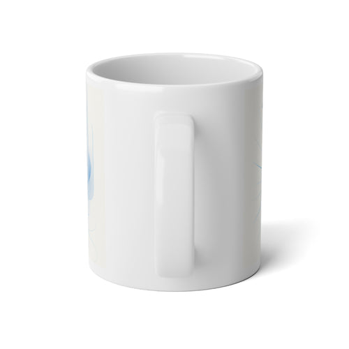 Neural Network and Technology Jumbo Mug, 20oz — 20 oz (White)