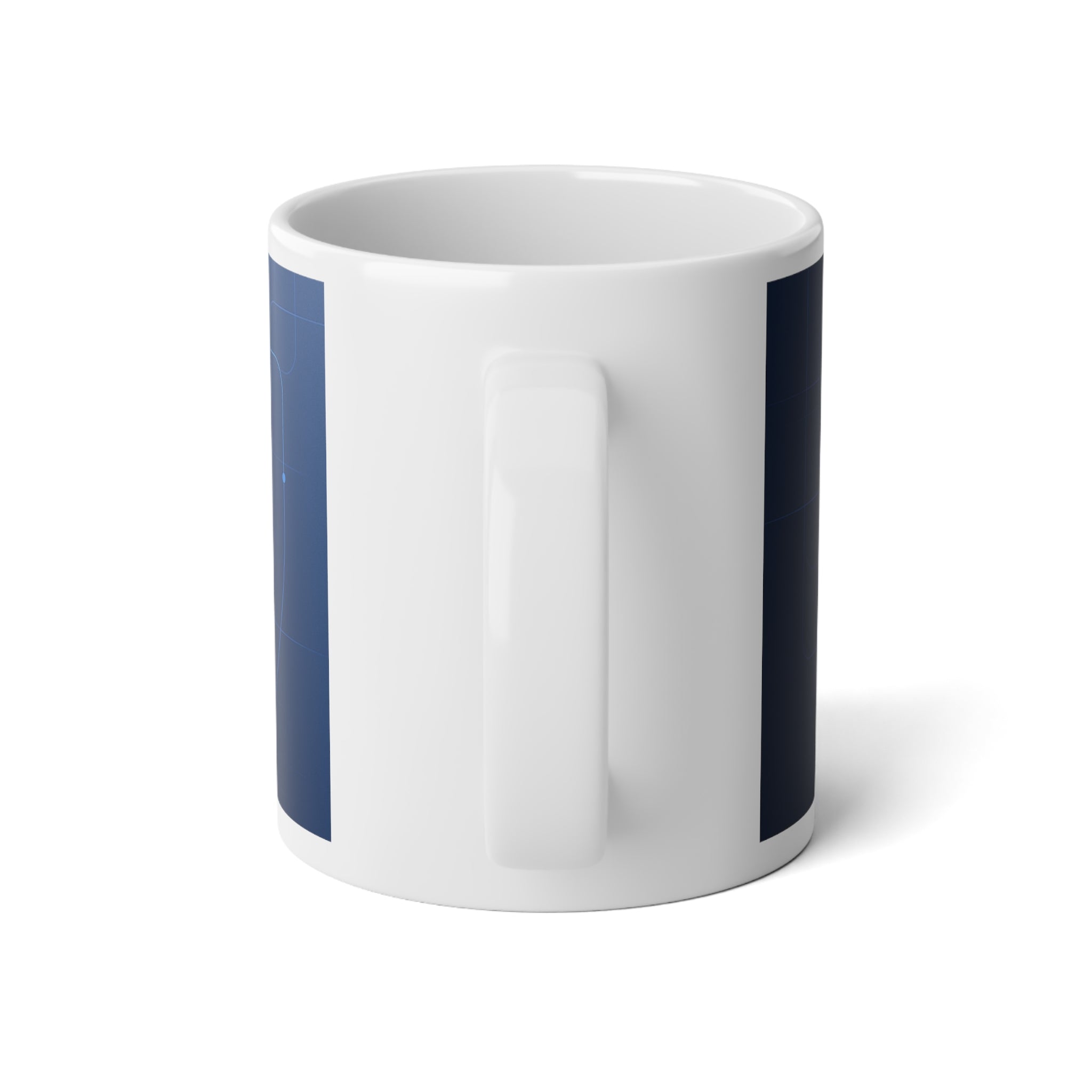 Neural Network Jumbo Mug, 20oz — 20 oz (White)