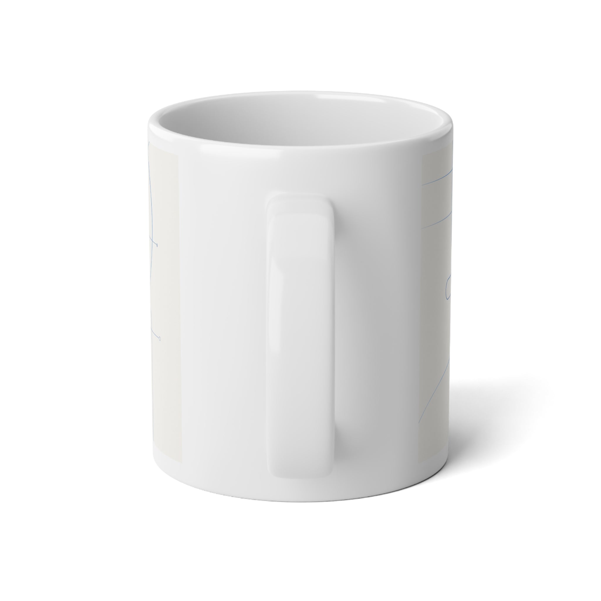 Neural Network Jumbo Mug, 20oz — 20 oz (White)